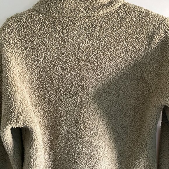 Patagonia Los Gatos Fleece 1/4 Zip Pullover Women’s Large Tan. - Picture 7 of 13